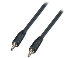 Garso Kabelis - LINDY Garso Kabelis 3.5 mm Stereo, 2 m, Juodas