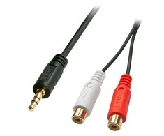 CABLE ADAPTER AUDIO/VIDEO/0.25M 35678 LINDY
