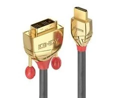Kabelis Lindy HDMI - DVI-D 5m juoda (36197)