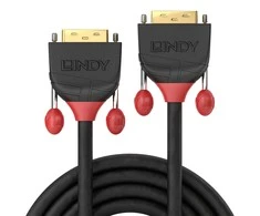 Lindy Vaizdo Laidas - DVI-D Dual Link M/M 1m 2560x1600 60Hz Juodas
