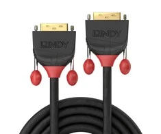 Lindy Vaizdo Laidas - DVI-D M/M 2m 1920x1200 60Hz Juodas