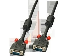 Vaizdo Kabelis - LINDY VGA Laidas M/M, 0.5 m, Juodas