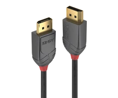 Lindy DisplayPort kabelis. M/M. Antracito linijos. 2,0 m.