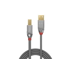 Lindy USB 2.0 A–B tipo kabelis. „Cromo Line“. 2,0 m.
