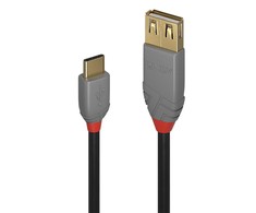 Lindy adapteris - Anthra Line 0.15m USB 2.0 Type C M/F 480Mbps