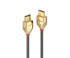 HDMI kabelis - LINDY Gold Line Ultra Didelės Spartos HDMI Kabelis M/M, 5 m, Pilkas
