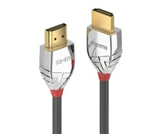 HDMI Laidas - LINDY Cromo Line HDMI Laidas M/M, Didelės Spartos, 3 m, Pilkas