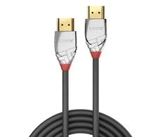 HDMI Laidas - LINDY Cromo Line HDMI Laidas M/M, Didelės Spartos, 3 m, Pilkas