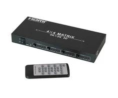 Lindy HDMI Komutatorius - 4x4 4K UHD 30Hz, HDMI 1.4a, EDID Valdymas