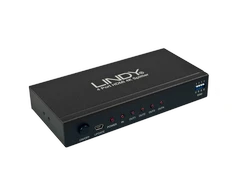 HDMI Skirstytuvas - LINDY 4 Prievadų HDMI 10.2G Skirstytuvas, Juodas