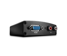 Lindy VGA oraz Audio na HDMI juoda