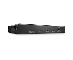 HDMI Skirstytuvas - LINDY 2 Prievadų HDMI Skirstytuvas, 18G, 3840x2160@60Hz, HDMI® 2.0 EDID Emuliacija, Juodas