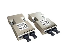 AV signalo perdavimo sistema Lindy DVI-D 500m šviesolaidinis/LWL 2x dvipusis LC prailginimo kabelis - 38301