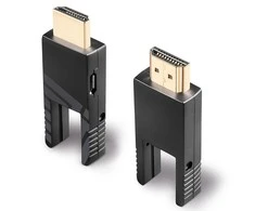 HDMI Laidas - LINDY Šviesolaidinis Hibridinis Micro-HDMI 4K60 Laidas, 18Gbps, Atsparus Micro-HDMI, HDMI, DVI, 50 m, Juodas