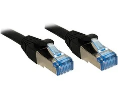 Tinklo Kabelis - LINDY Cat.6A S/FTP LSZH Tinklo Kabelis, RJ45, M/M, 500MHz, 3 m, Juodas