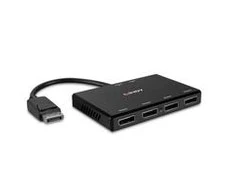 DisplayPort Hub - LINDY 4 Prievadų DisplayPort 1.2 MST Hub 3840x2160 30Hz 21.6 Gbit/s