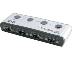 Lindy USB Adapteris - 4 Portų Serialo Konverteris su FTDI Lustu 12Mbps USB Tipo A į B Laidas