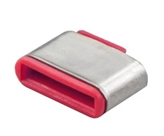 USB Priedas - LINDY USB Type C Prievadų Blokatoriai, 10 vnt., Rožinė