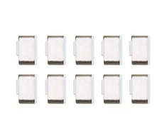 USB Priedas - LINDY USB C Prievado Blokatoriai, ABS, 8.25x5.15x2.4mm, Balti, 10 vnt.
