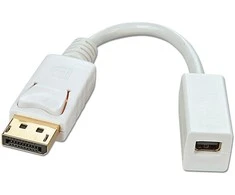 Lindy Adapteris - DisplayPort M/F į Mini DisplayPort F/F 4K Laidas