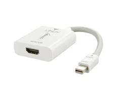 Adapteris - LINDY Mini DisplayPort 1.2 į HDMI 4K 60Hz Aktyvus Adapteris Konverteris, Baltas