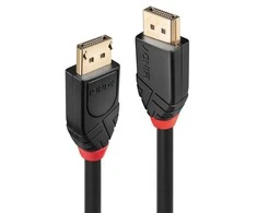 DisplayPort Kabelis - LINDY Aktyvus DisplayPort 1.2 Kabelis, M/M, 10 m, Juodas