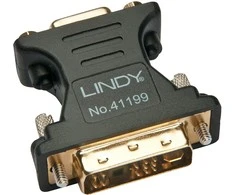 Lindy Adapteris - DVI-A M/F į VGA F, Nikelio Danga, 2 Metų Garantija