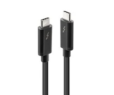 Thunderbolt Laidas - LINDY Thunderbolt 3 Laidas, 40Gbps, 100W PD, 2 m, Juodas