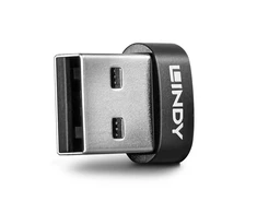 Adapteris - LINDY USB 2.0 Žemo Profilio Type A į Type C Adapteris, 480 Mbps, Juodas