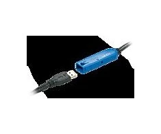 USB Prailginimo Laidas - LINDY USB 3.0 Prailginimo Laidas Pro Extend Type M/F, 10 m, Juodas