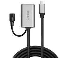USB Prailginimo Laidas - LINDY USB 3.2 Prailginimo Laidas su USB Type C, 5Gbps, 5 m, Juodas