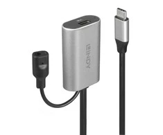 USB Prailginimo Laidas - LINDY USB 3.2 5Gbps C/C Aktyvus Prailginimo Laidas, 5 m, Juodas