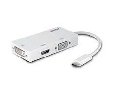I/O KONVERTERIS USB-C Į DISPLAY/43273 LINDY