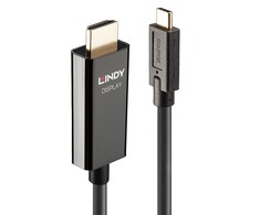 Adapteris - LINDY USB Type C į HDMI 4K60 Adapteris 18Gbps 5 m