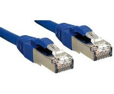 Tinklo Kabelis - LINDY Cat.6 S/FTP LSZH Tinklo Kabelis, RJ45, M/M, 250MHz, 26AWG, 1 m, Mėlynas