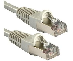 Tinklo Kabelis - LINDY Cat.6A S/FTP LSZH Tinklo Kabelis, RJ45, M/M, 500MHz, 0.5 m, Pilkas