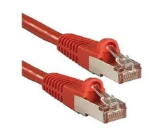 Tinklo Kabelis - LINDY Cat.6A S/FTP LSZH Tinklo Kabelis, RJ45, M/M, 500MHz, 0.3 m, Raudona