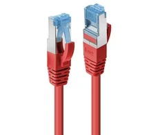 Tinklo Kabelis - LINDY Cat.6A S/FTP LSZH Tinklo Kabelis, RJ45, M/M, 500MHz, 3 m, Raudonas