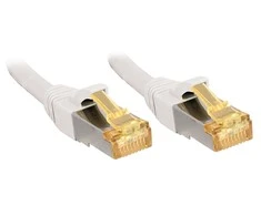 Tinklo Kabelis - LINDY RJ45 S/FTP LSZH Tinklo Kabelis, Cat.6A Jungtis, Cat.7 Raw, 7.5 m, Baltas