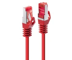 Tinklo Kabelis - LINDY Cat.6 S/FTP Tinklo Kabelis, RJ45, M/M, 250MHz, CCA, 28AWG, 2 m, Raudonas