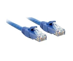 Tinklo Kabelis - LINDY Cat.6 U/UTP Tinklo Kabelis, RJ45, M/M, 250MHz, 1 m, Mėlynas