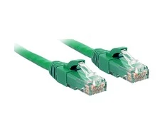 Tinklo Kabelis - LINDY Cat.6 U/UTP Tinklo Kabelis, RJ45, M/M, 250MHz, 7.5 m, Žalias