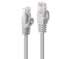 Tinklo Kabelis - LINDY Cat.5e U/UTP Tinklo Kabelis, RJ45, M/M, 100MHz, 1 m, Pilkas