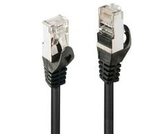 Tinklo Kabelis - LINDY Cat.5e F/UTP Tinklo Kabelis, RJ45, M/M, 100MHz, 0.5 m, Juodas