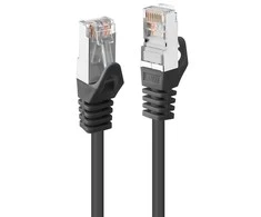 Tinklo Kabelis - LINDY Cat.5e F/UTP Tinklo Kabelis, RJ45, M/M, 100MHz, 0.5 m, Juodas
