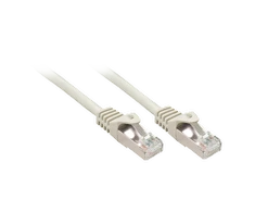 Tinklo Kabelis - LINDY Cat.5e F/UTP Tinklo Kabelis, RJ45, M/M, 100MHz, CCA, 0.5 m, Pilkas