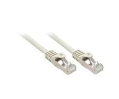 Tinklo Kabelis - LINDY Cat.5e F/UTP Tinklo Kabelis, RJ45, M/M, 100MHz, CCA, 1 m, Pilkas