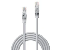 Tinklo Kabelis - LINDY Cat.5e U/UTP Tinklo Kabelis, RJ45, M/M, 100MHz, 2 m, Pilkas