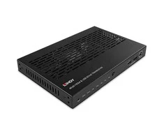 AV Ilgiklis - LINDY 4K60 HDMI &amp; USB SDVoE Prailgintuvas, USB, Garsas, IR, RS232 Signalai, Juodas