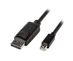 DisplayPort Kabelis - LINDY Mini DP į DP, 096x2160p, 60Hz, 5 m, Juodas